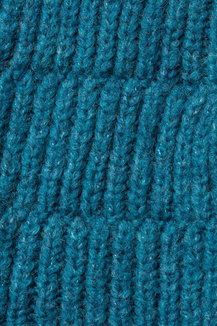 Slipover i ullblandning, TEAL BLUE, detail image number 1