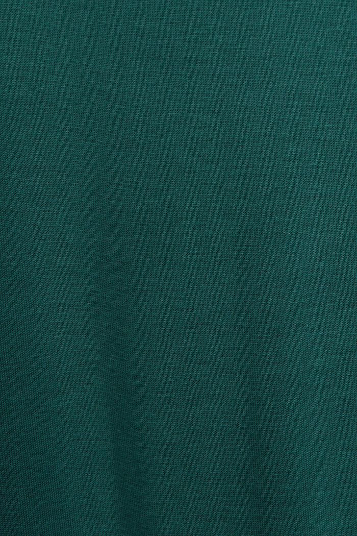 Miniklänning i jersey, EMERALD GREEN, detail image number 4