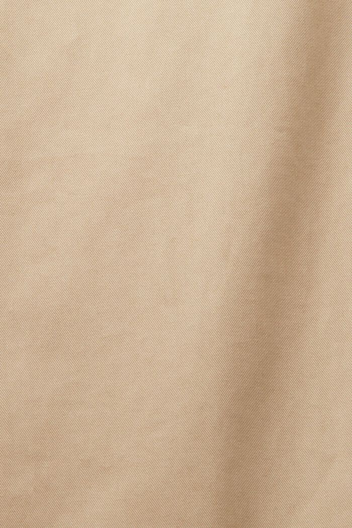 Chinosbyxa med fixerat knytskärp, 100% bomull, SAND, detail image number 6