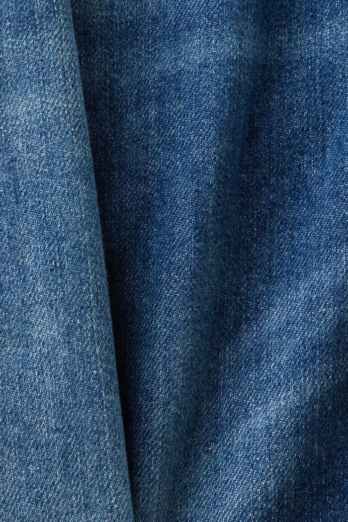 Smala jeans med medelhög midja, BLUE MEDIUM WASHED, detail image number 6