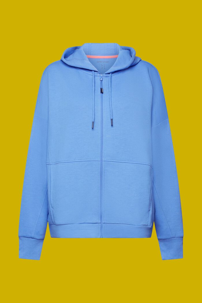 Sweatshirts cardigan, LIGHT BLUE LAVENDER, detail image number 5