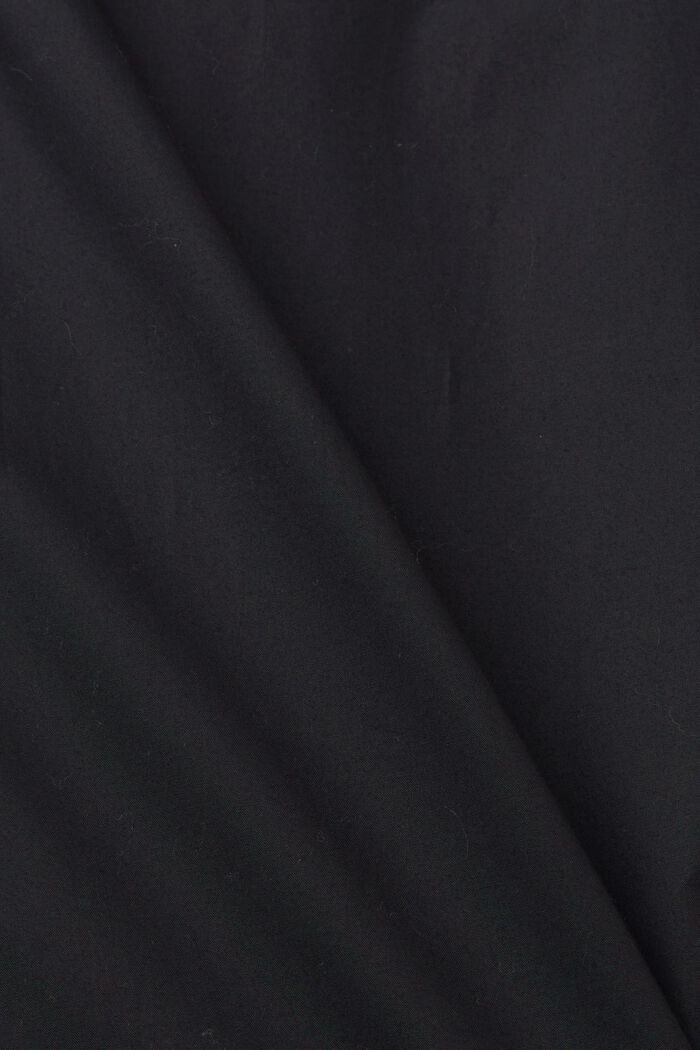 Button down-skjorta i bomull, BLACK, detail image number 4