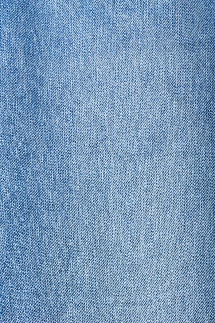 Raka jeans med vida ben, BLUE LIGHT WASHED, detail image number 5