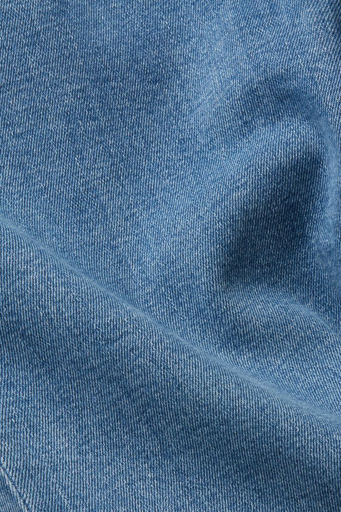 Jeans i morotsmodell, BLUE BLEACHED, detail image number 6