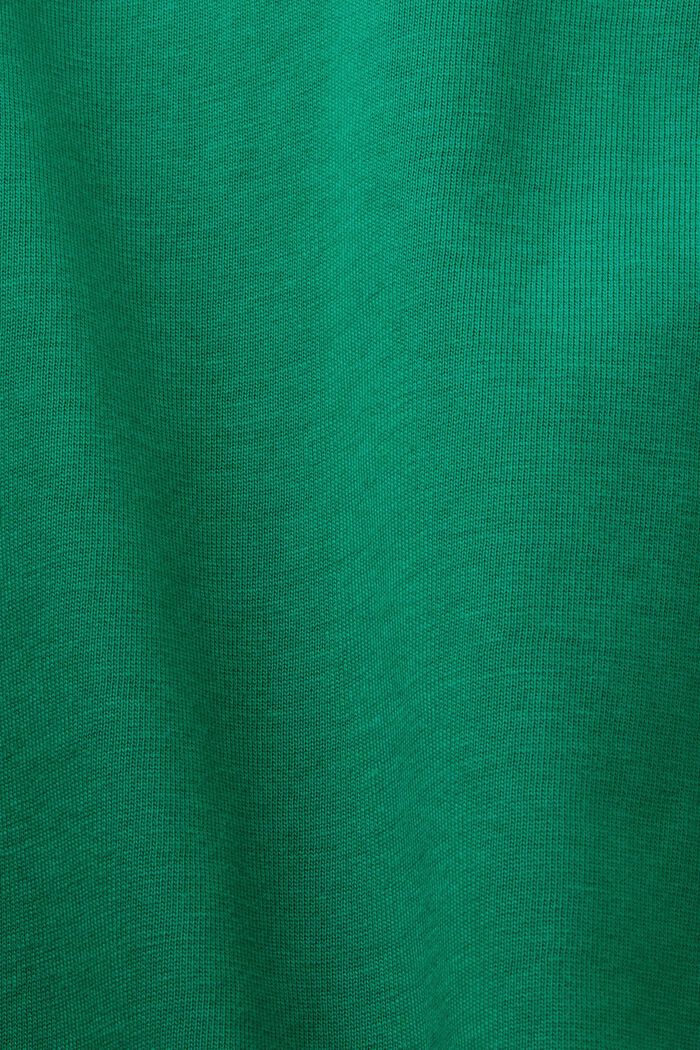 Grafisk T-shirt i bomullsjersey, DARK GREEN, detail image number 5