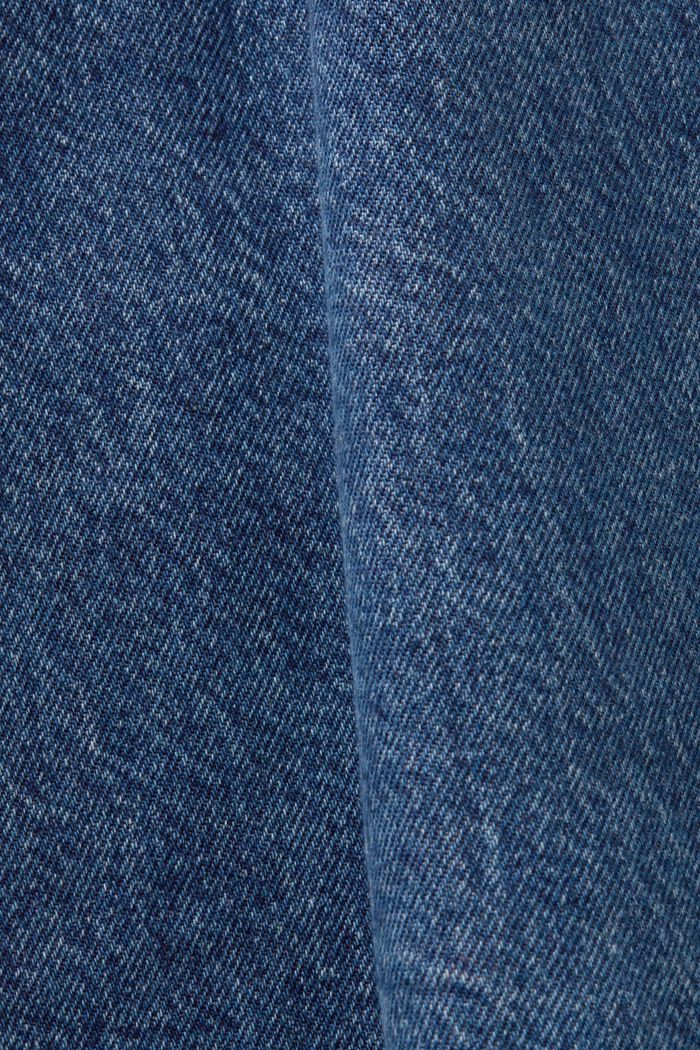 Långärmad jeansskjorta, BLUE MEDIUM WASHED, detail image number 4