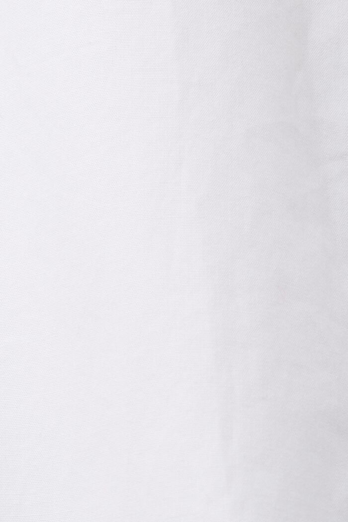Skjortblus i 100% bomull, WHITE, detail image number 6