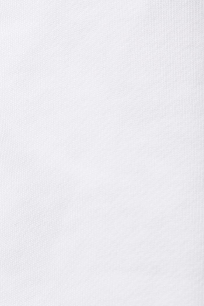 Randig träningsbyxa i bomull, WHITE, detail image number 5