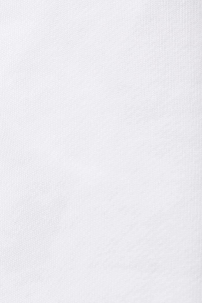 Randig träningsbyxa i bomull, WHITE, detail image number 5