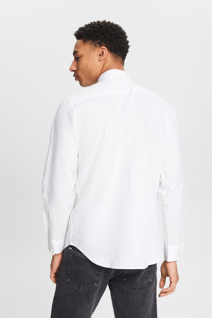 Långärmad skjorta, WHITE, detail image number 2