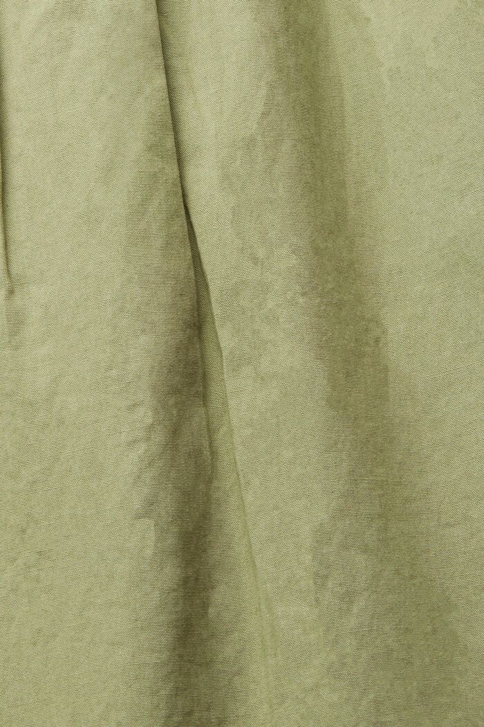 Midiklänning med volanger, LIGHT KHAKI, detail image number 4