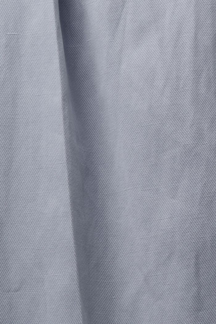 Culottebyxa med vida ben och hög midja, LIGHT BLUE LAVENDER, detail image number 6