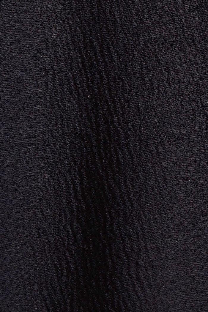 Dubbelknäppt kavaj i jersey, BLACK, detail image number 4