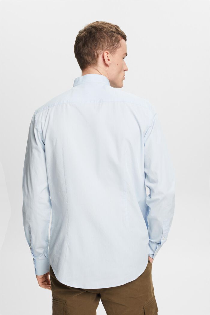 Skjorta med ståkrage, LIGHT BLUE, detail image number 2