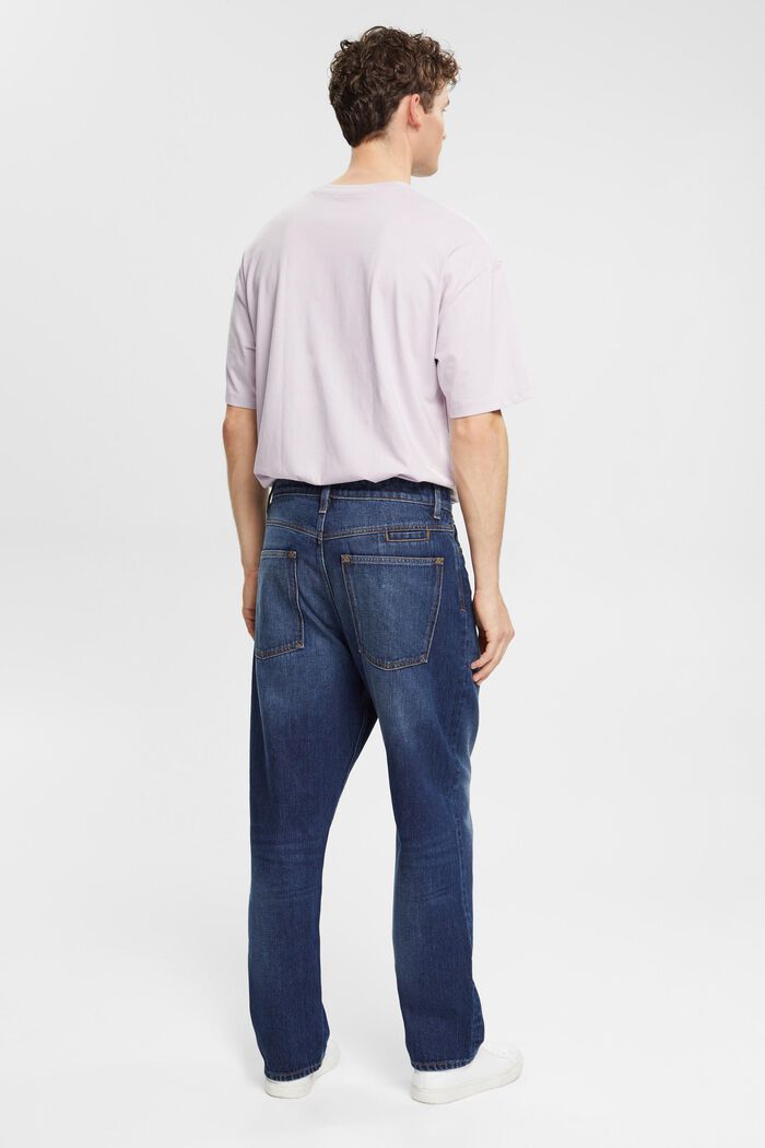 Jeans med ledig passform, BLUE DARK WASHED, detail image number 3