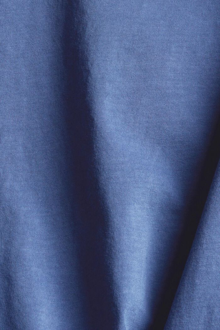 T-shirt i 100% ekologisk bomull, BLUE LAVENDER, detail image number 4