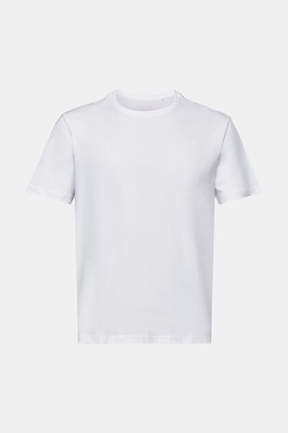 Kortärmad T-shirt med rund ringning