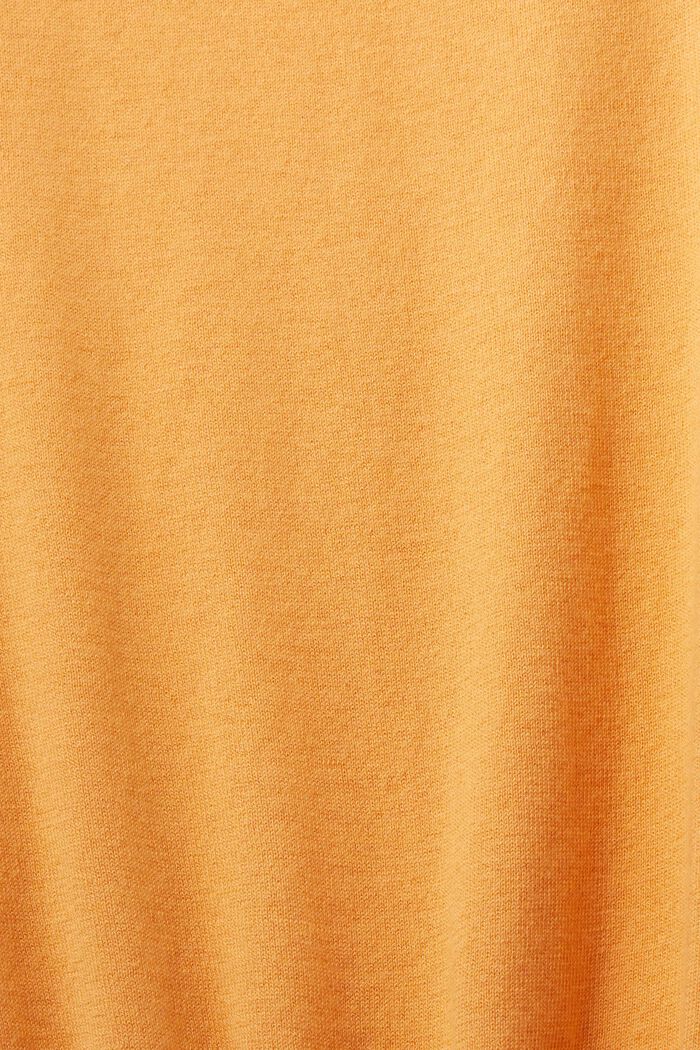 Tunnstickad tröja, GOLDEN ORANGE, detail image number 5