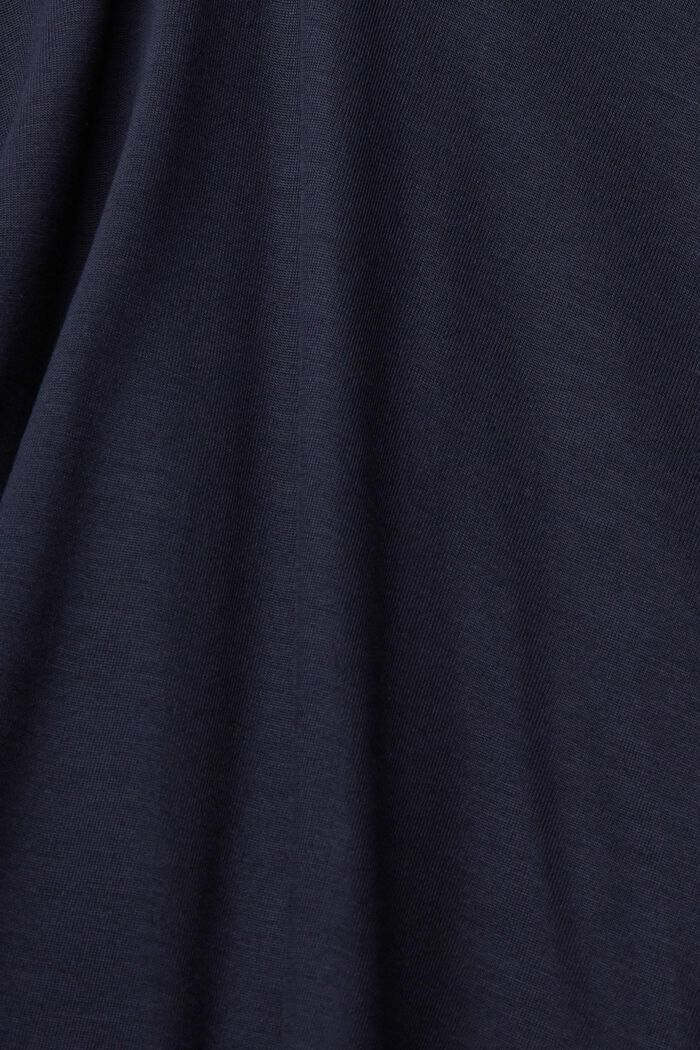 V-ringad, långärmad tröja, TENCEL™, NAVY, detail image number 5