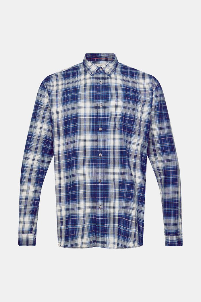 Shirts woven Regular Fit, BLUE DARK WASHED, overview