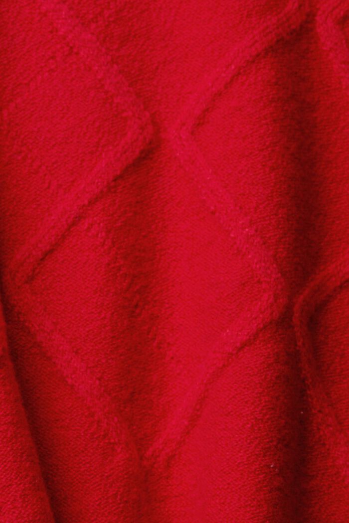 Argylemönstrad tröja, DARK RED, detail image number 5