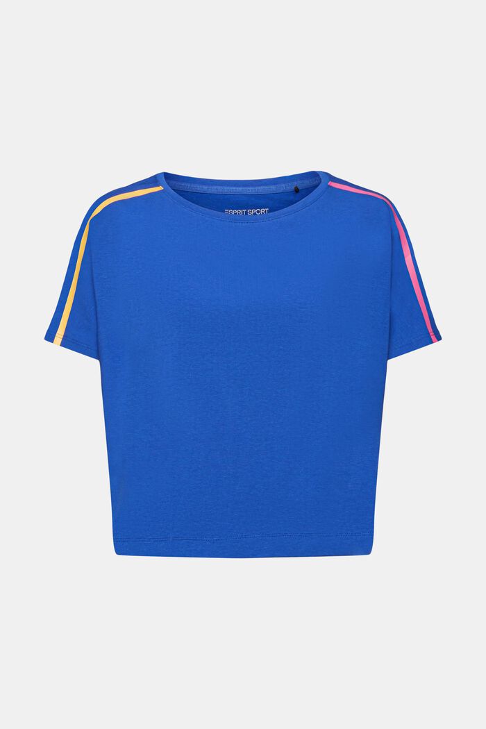 Kortare T-shirt, BRIGHT BLUE, detail image number 6