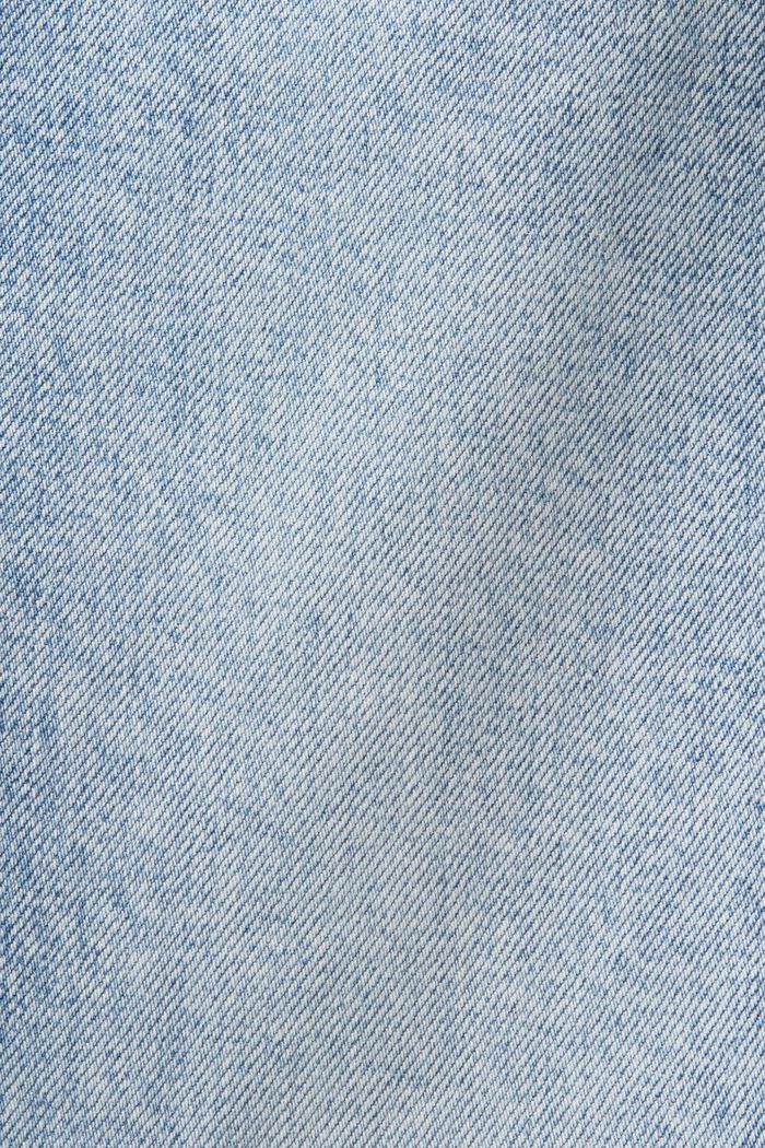 Retrojeans med klassisk hög midja, BLUE BLEACHED, detail image number 6