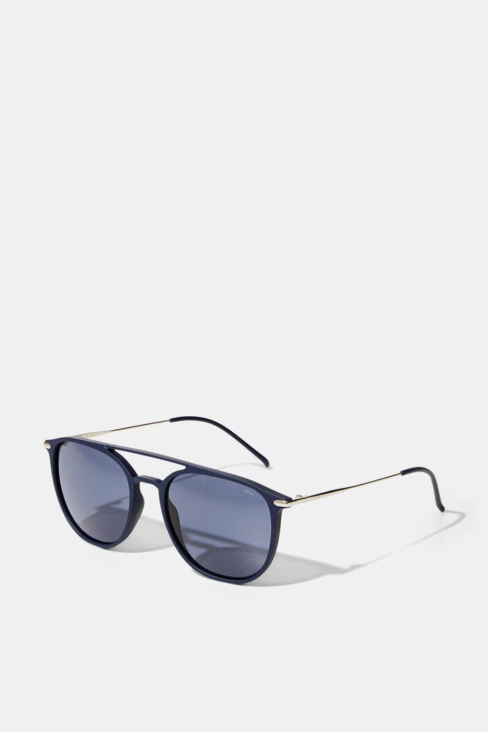Solglasögon i tidlös design, NAVY BLUE, overview