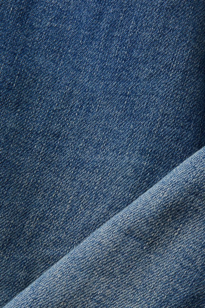 Stretchjeans med smal passform, BLUE DARK WASHED, detail image number 6