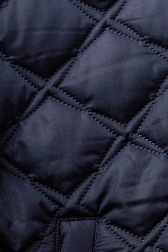 Quiltad jacka, NAVY, detail image number 6