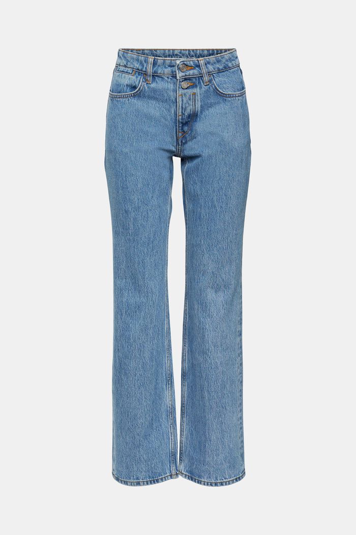 Bootcut-jeans med hög midja