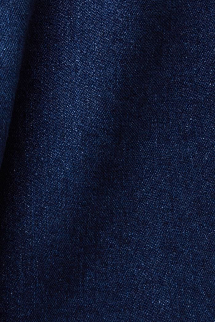 Knälång jeanskjol, BLUE MEDIUM WASHED, detail image number 5