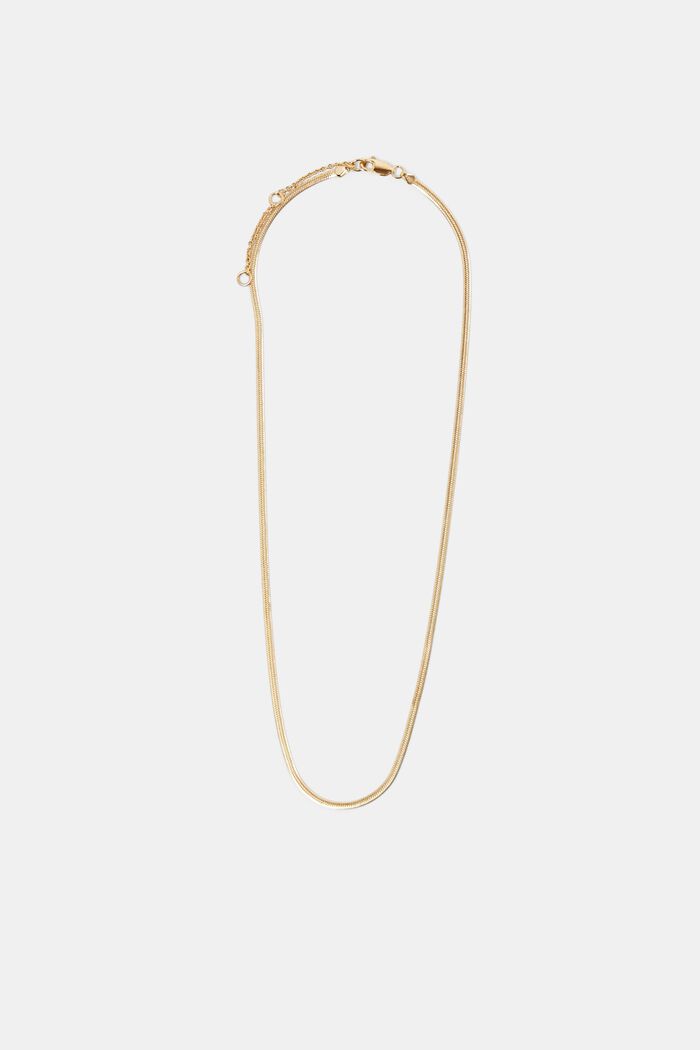 Orm-halsband i sterlingsilver, GOLD, detail image number 0