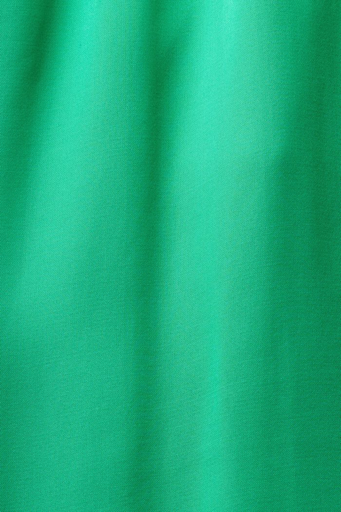 V-ringad jumpsuit i satin, GREEN, detail image number 4