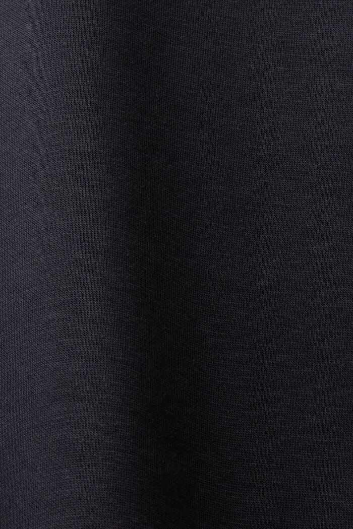 Sweatshirt med grafisk logo, BLACK, detail image number 5