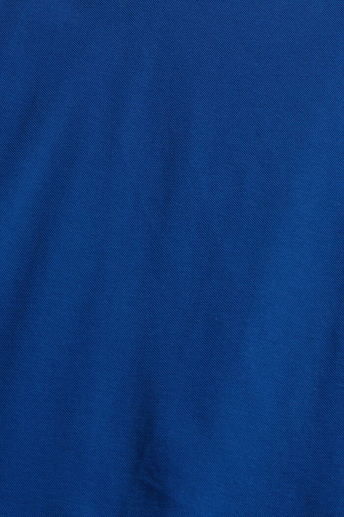 Tenniströja i piké med logodetalj, BRIGHT BLUE, detail image number 1