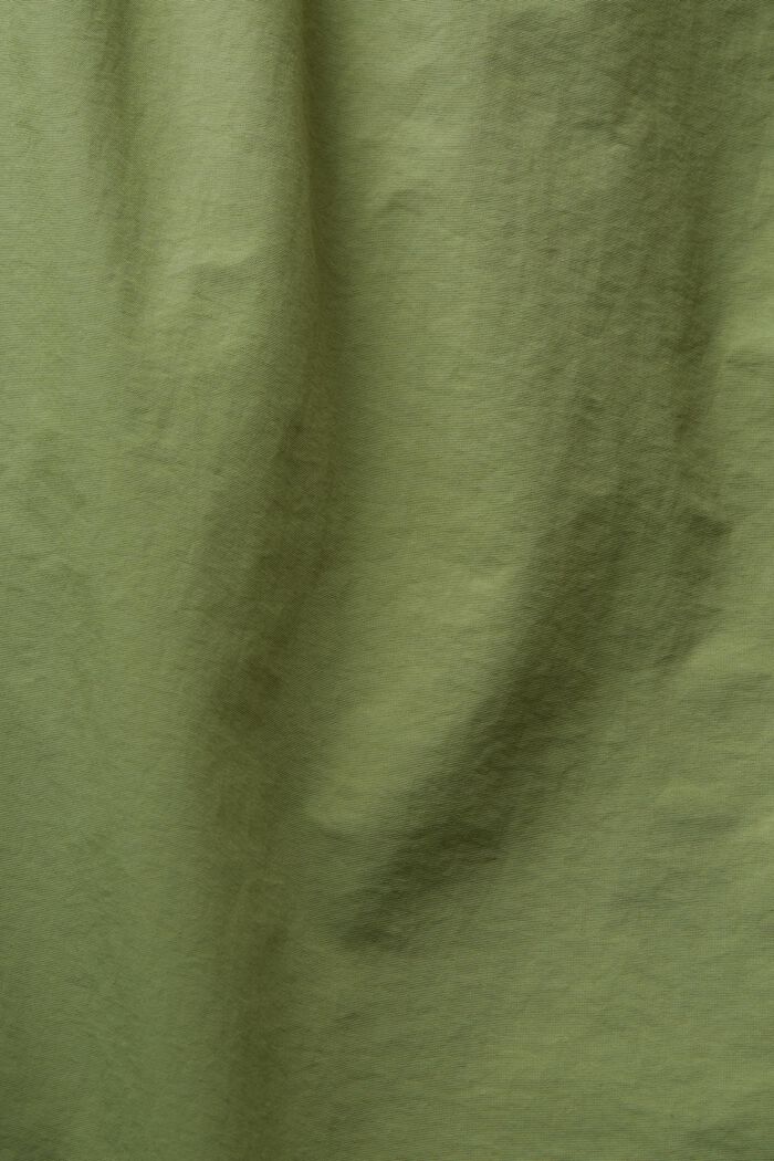 Shorts med integrerat bälte, OLIVE, detail image number 6