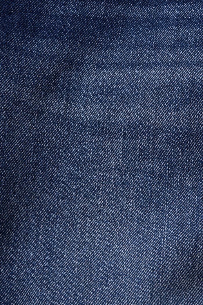 Jeansshorts med ledig passform, BLUE LIGHT WASHED, detail image number 4