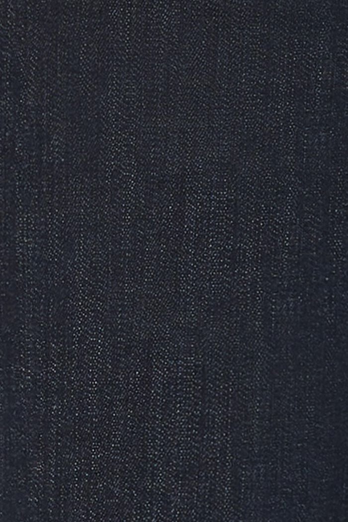 Jeans med mudd över magen och kortare ben, BLUE DARK WASHED, detail image number 3