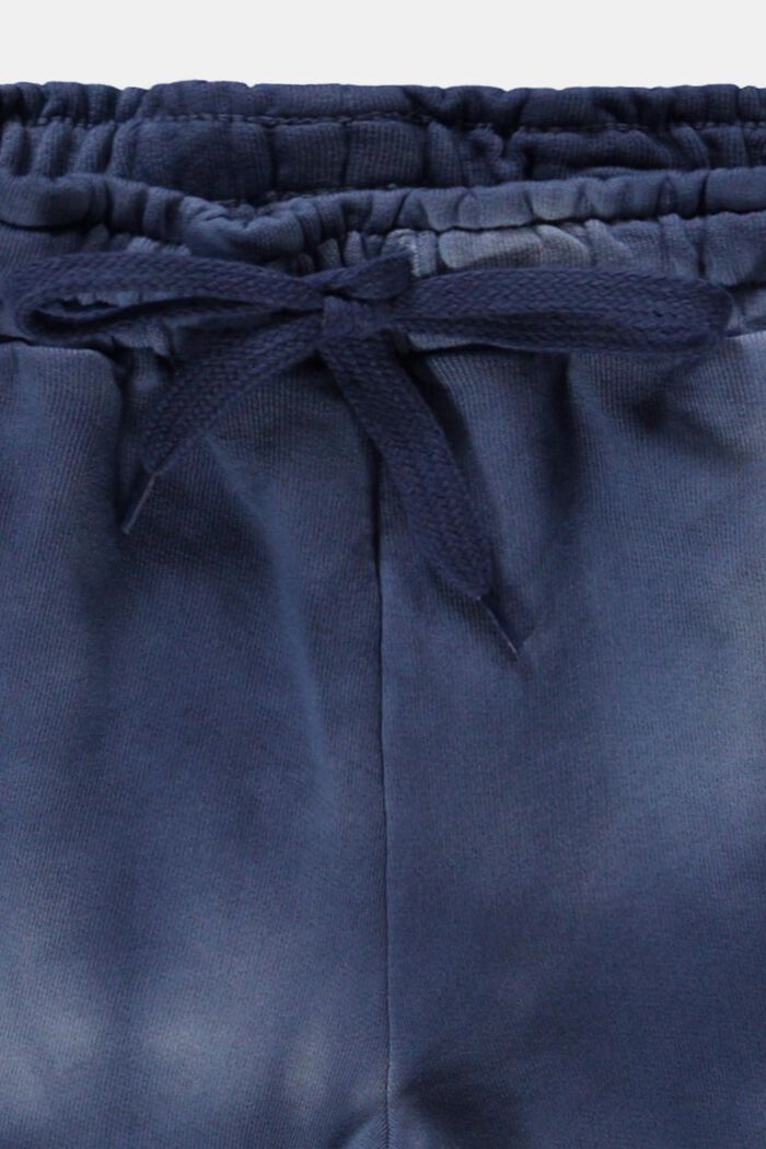 Sweatshorts i batiklook, GREY BLUE, detail image number 2