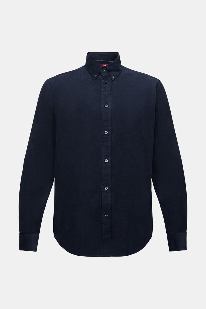 Manchesterskjorta, 100% bomull, PETROL BLUE, detail image number 6