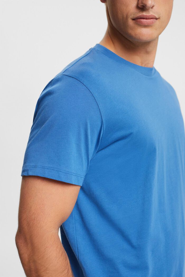 T-shirt i jersey, 100% bomull, BLUE, detail image number 0