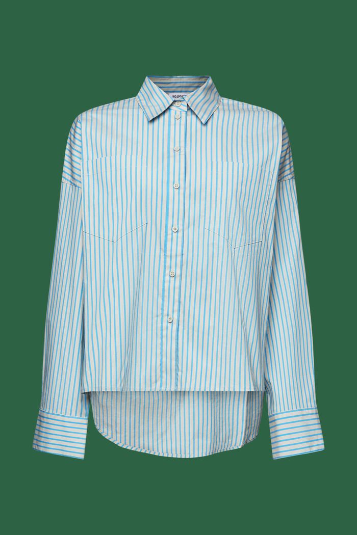 Randig button down-skjorta, BLUE, detail image number 5
