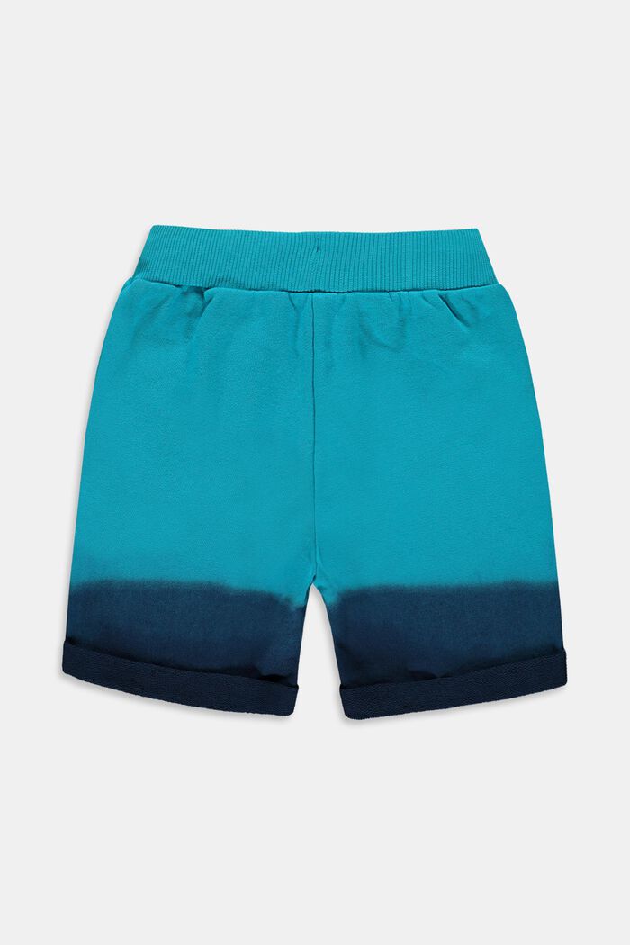 Tvåfärgade shorts, AQUA GREEN, detail image number 1