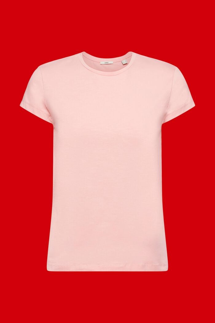 Rundringad T-shirt, PINK, detail image number 5