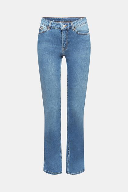 Jeans med raka ben och hög midja