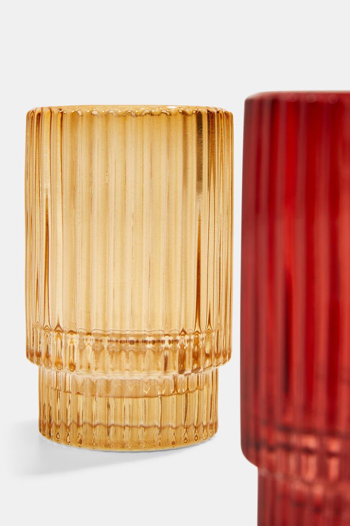 Färgade ljusglas i 2-pack, RED, detail image number 1