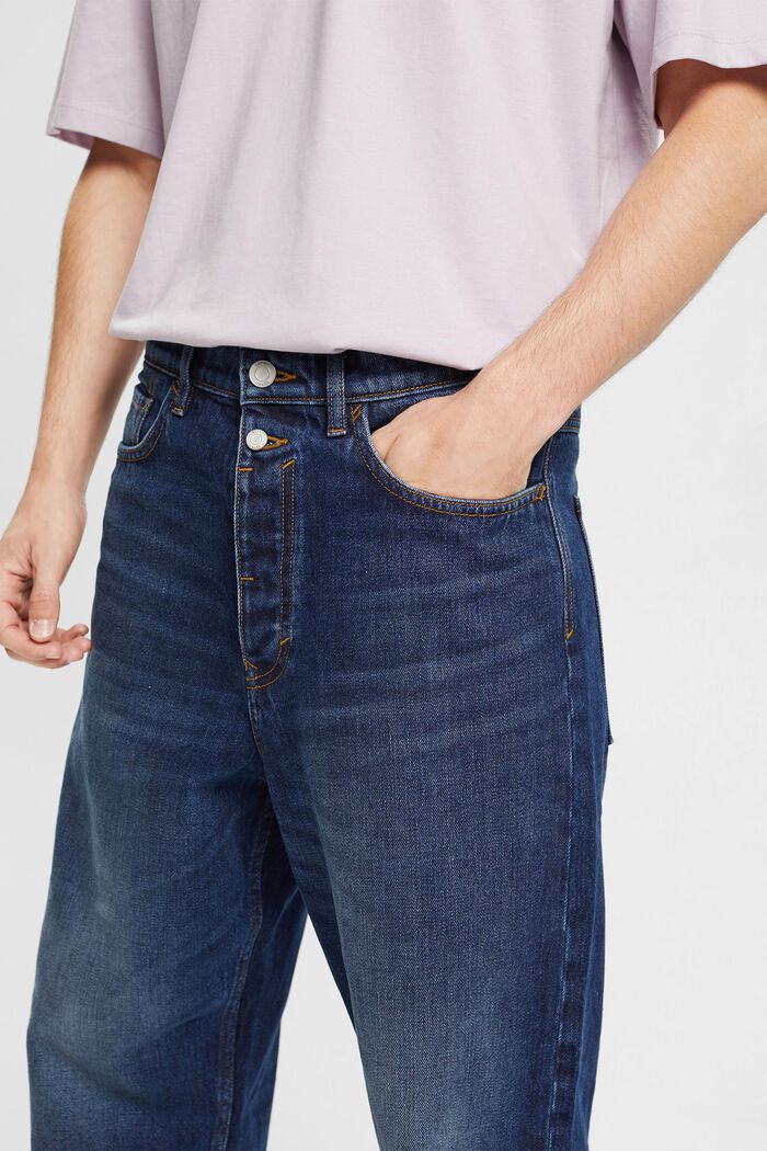 Jeans med ledig passform, BLUE DARK WASHED, detail image number 2