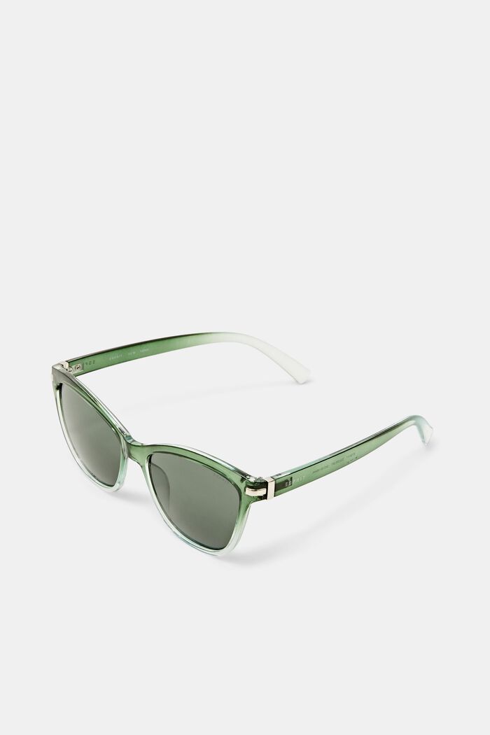 Tonade Cat Eye-solglasögon, GREEN, detail image number 0