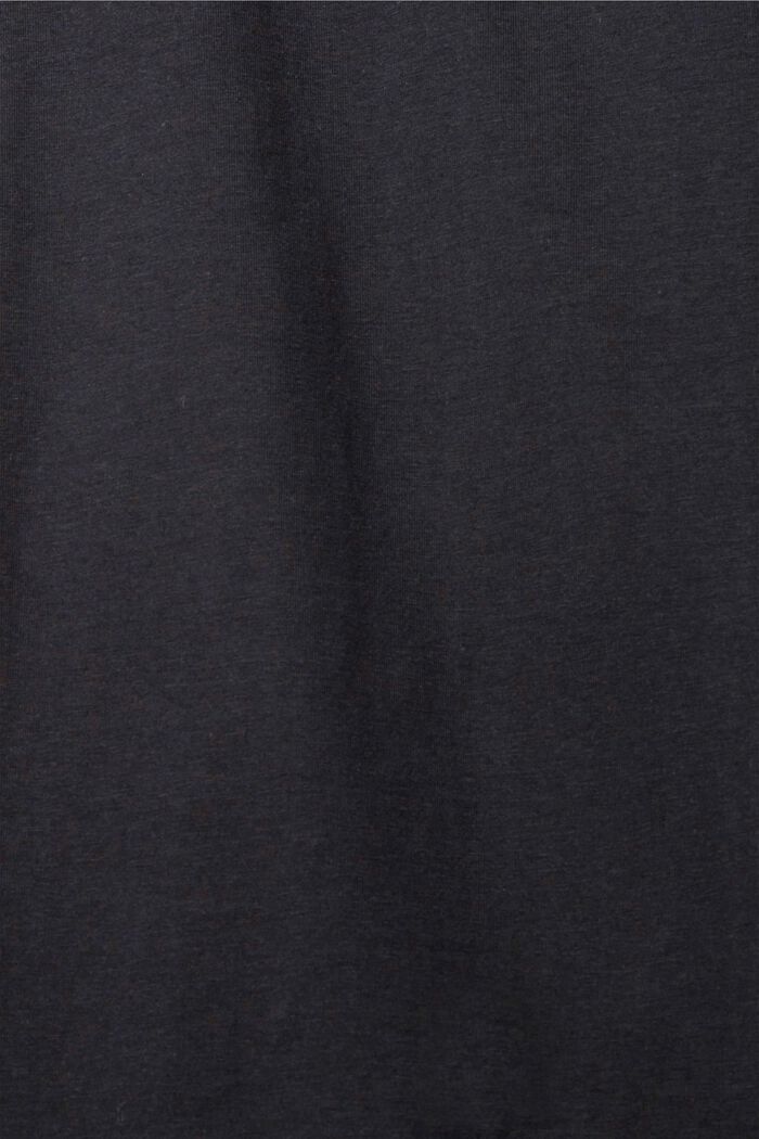 Jerseypyjamas med lång ärm, BLACK, detail image number 1